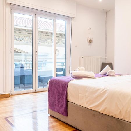 Syntagma Square, 100Sqm Luxurious Family Apt Aten Exteriör bild