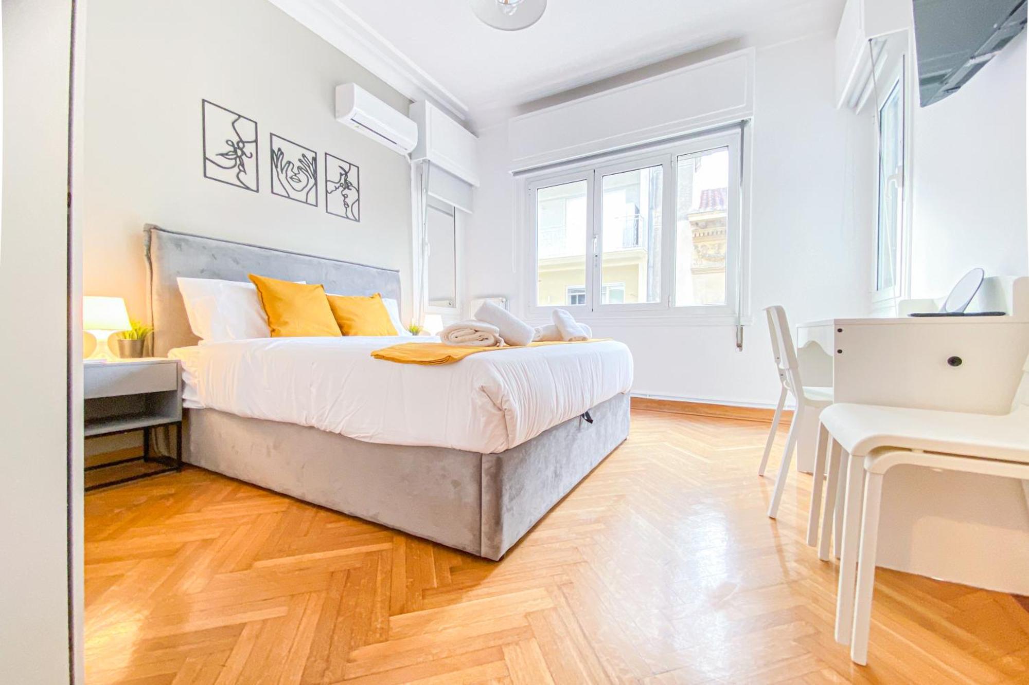 Syntagma Square, 100Sqm Luxurious Family Apt Aten Exteriör bild