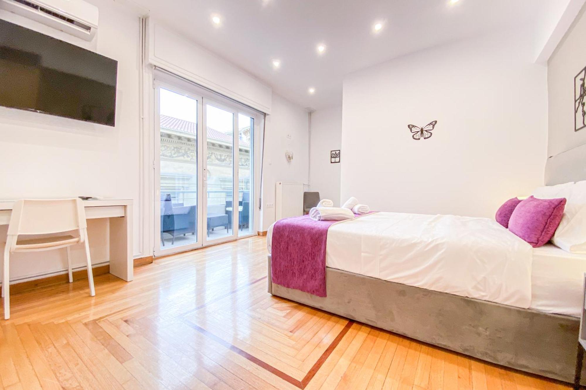 Syntagma Square, 100Sqm Luxurious Family Apt Aten Exteriör bild