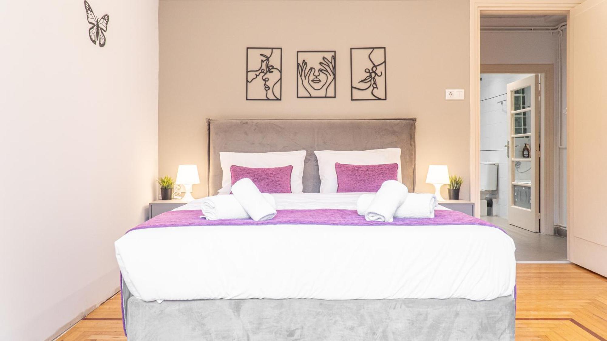 Syntagma Square, 100Sqm Luxurious Family Apt Aten Exteriör bild