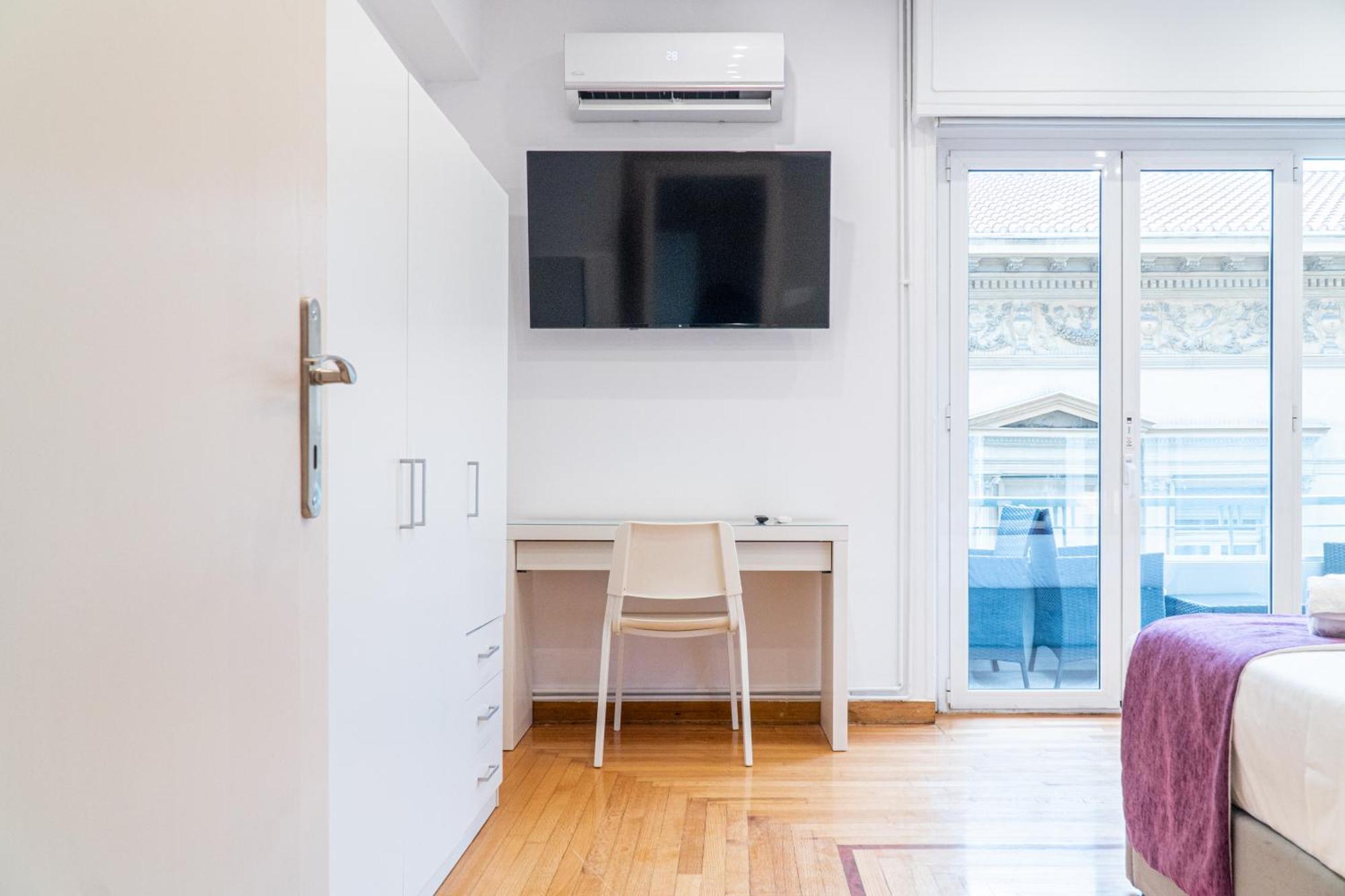 Syntagma Square, 100Sqm Luxurious Family Apt Aten Exteriör bild