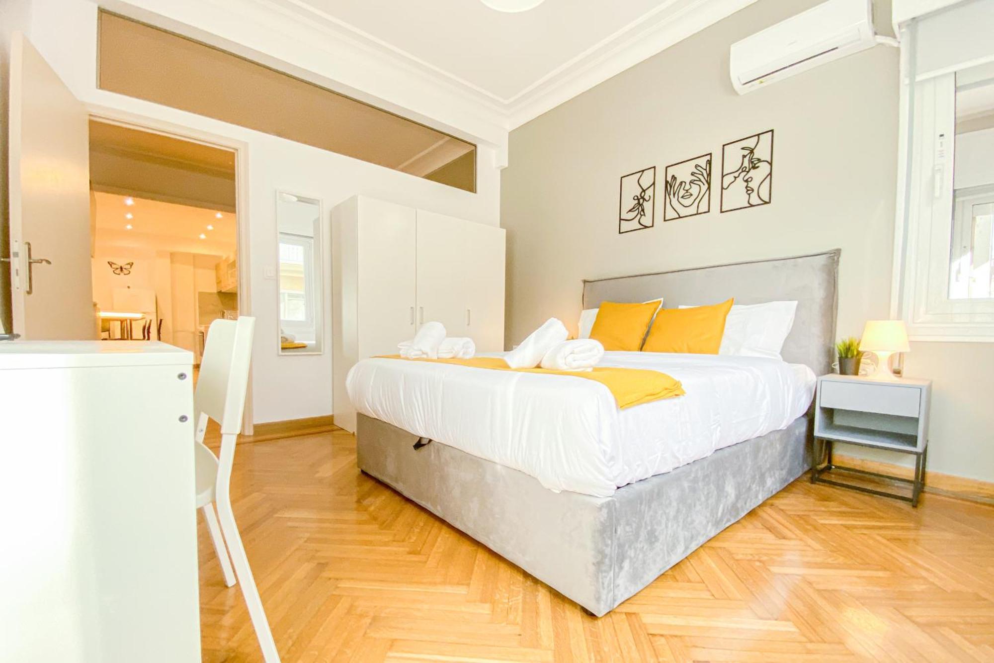 Syntagma Square, 100Sqm Luxurious Family Apt Aten Exteriör bild