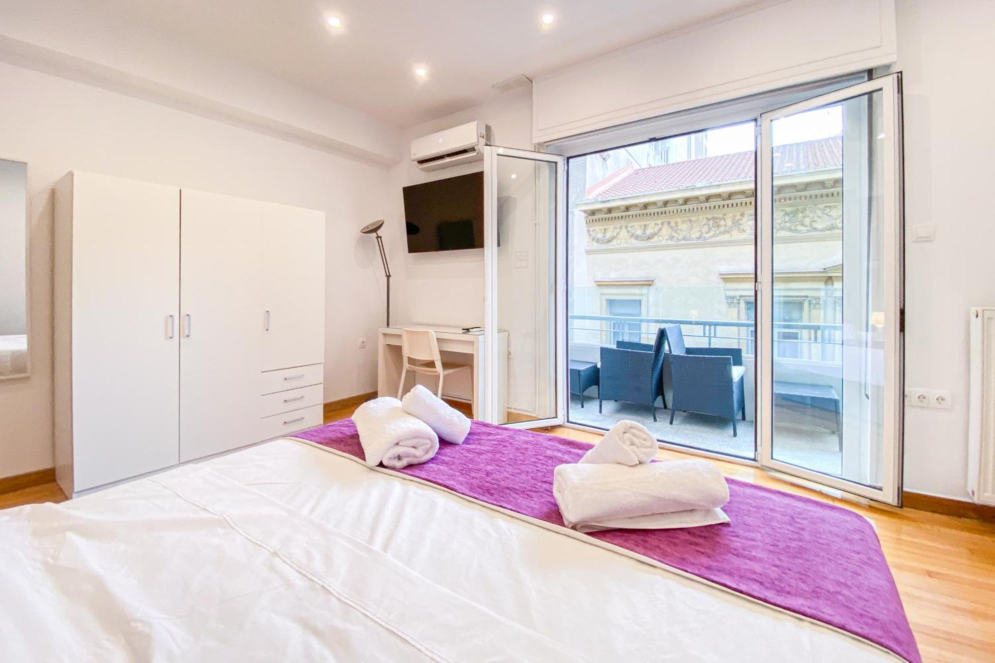Syntagma Square, 100Sqm Luxurious Family Apt Aten Exteriör bild